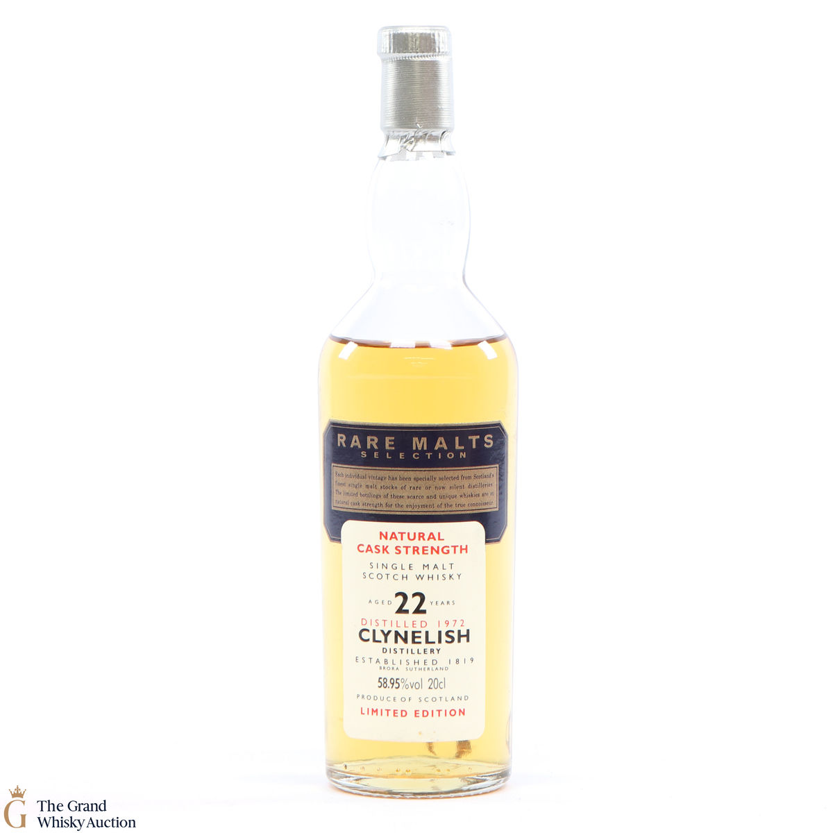 Clynelish - 22 Year Old 1972 Rare Malts 58.95% 20cl