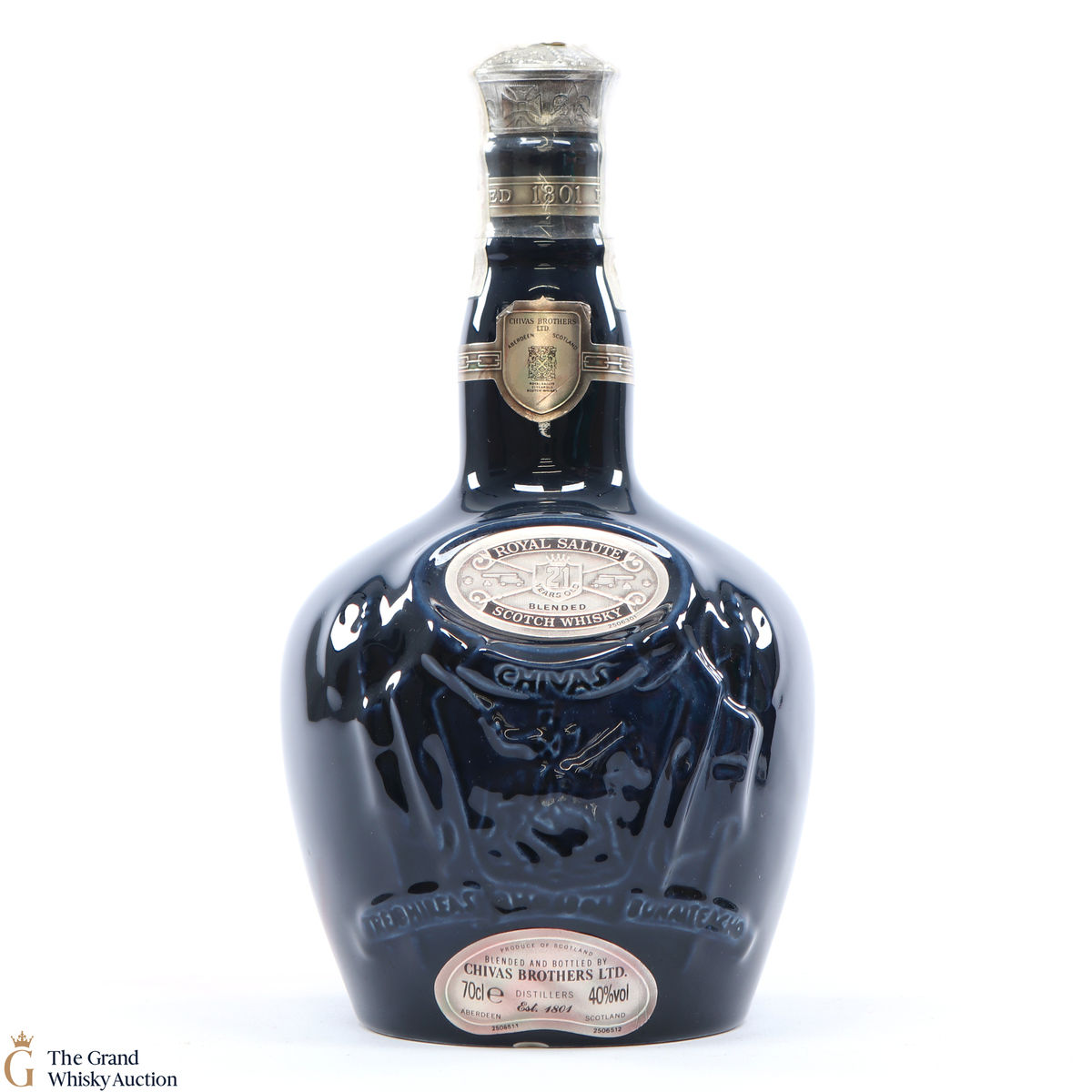 Chivas - Royal Salute - 21 Year Old - Sapphire Flagon