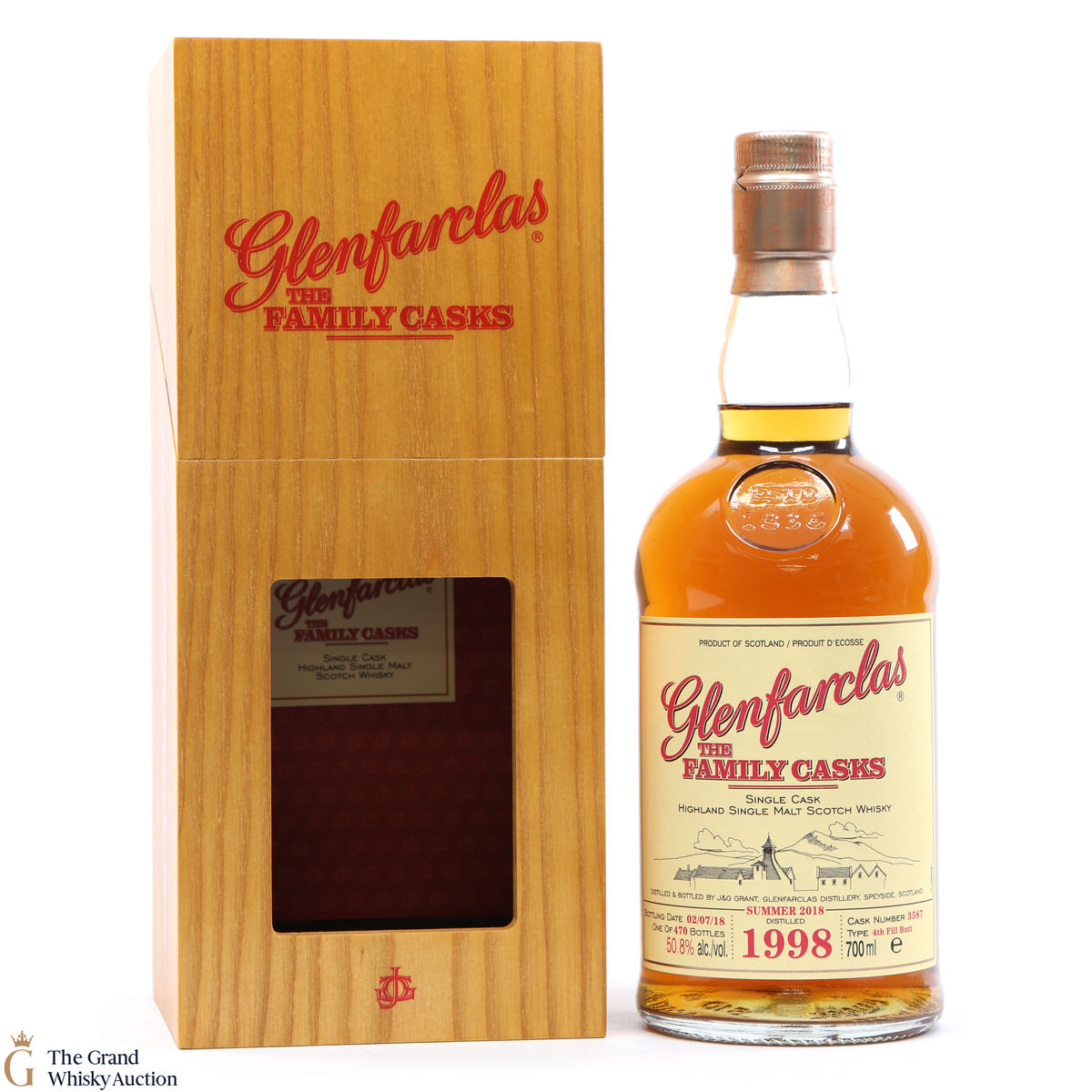 Glenfarclas - 1998 Family Cask Summer 2018 #3587