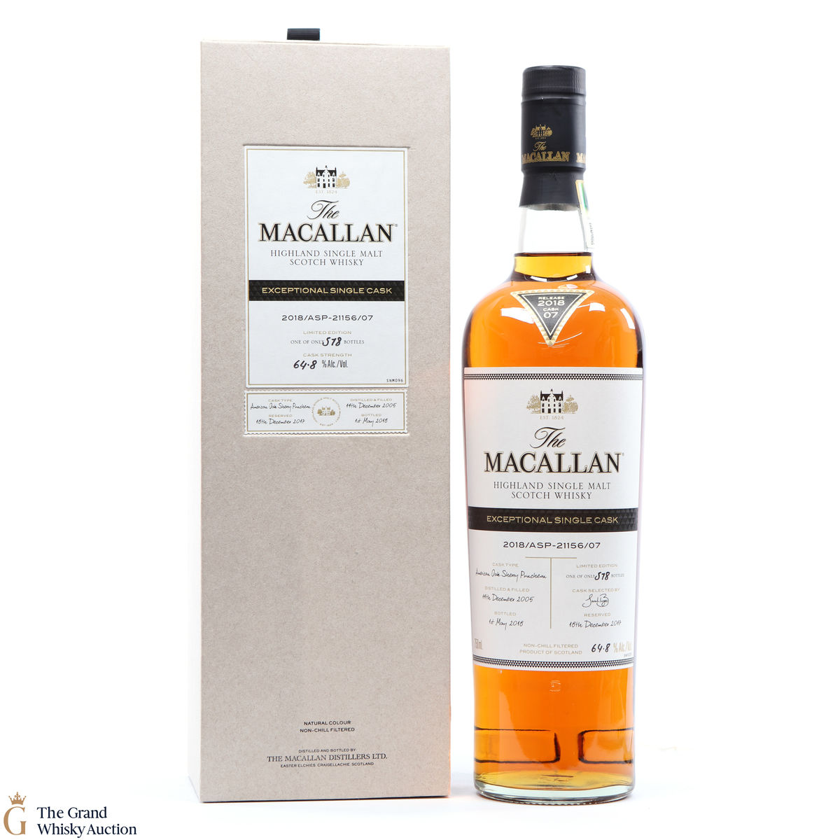 Macallan - 2005 Exceptional Cask #21156-07 2018 Release