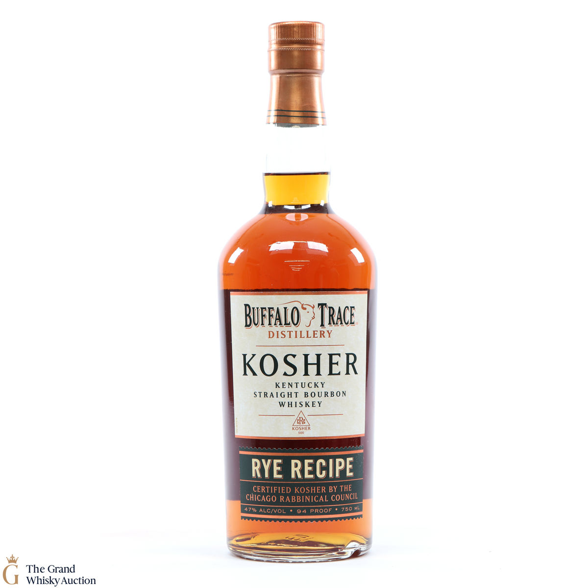 Buffalo Trace - Kosher Rye Recipe 94 Proof 75cl