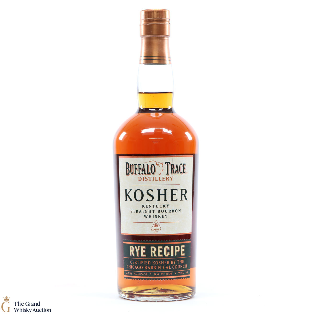 Buffalo Trace - Kosher Rye Recipe 94 Proof 75cl