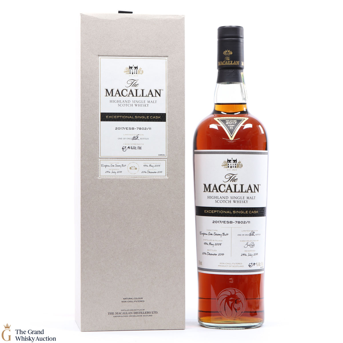 Macallan - Exceptional Single Cask 2017/ESB-7802/11 2005