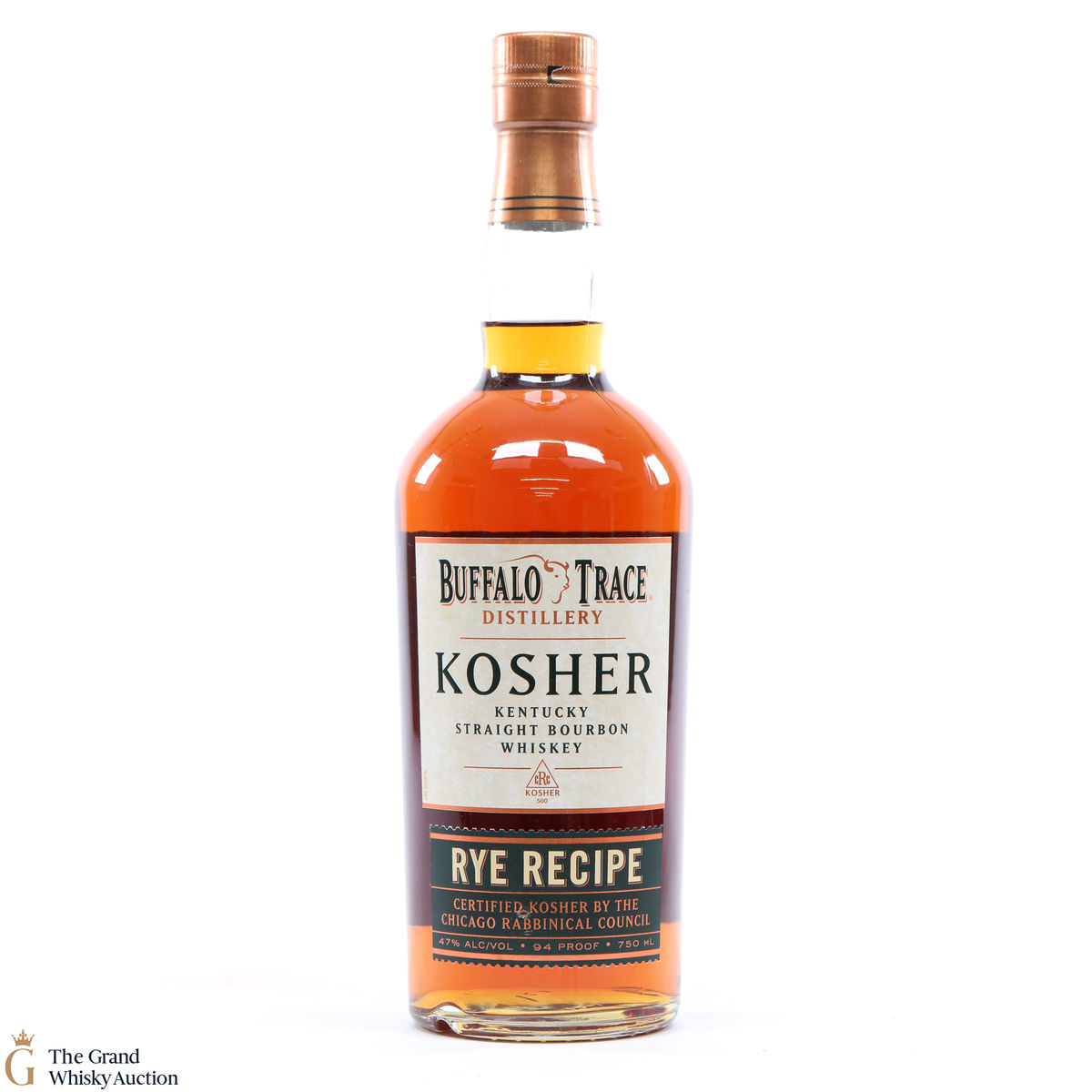 Buffalo Trace - Kosher Rye Recipe 94 Proof 75cl