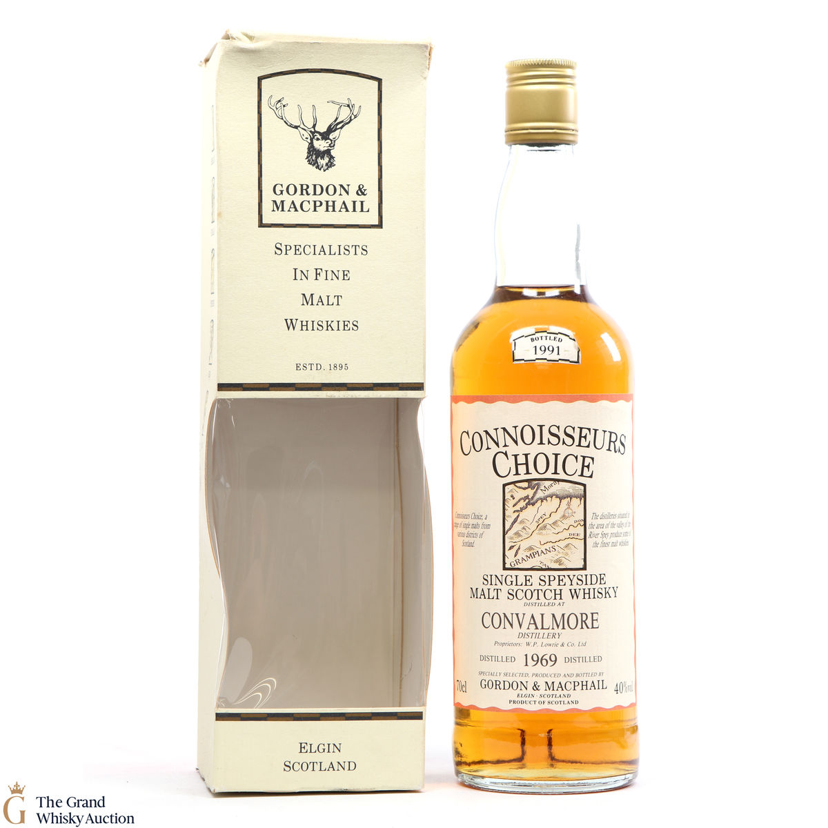 Convalmore - 1969 Gordon & MacPhail 1991 - Connoisseurs Choice