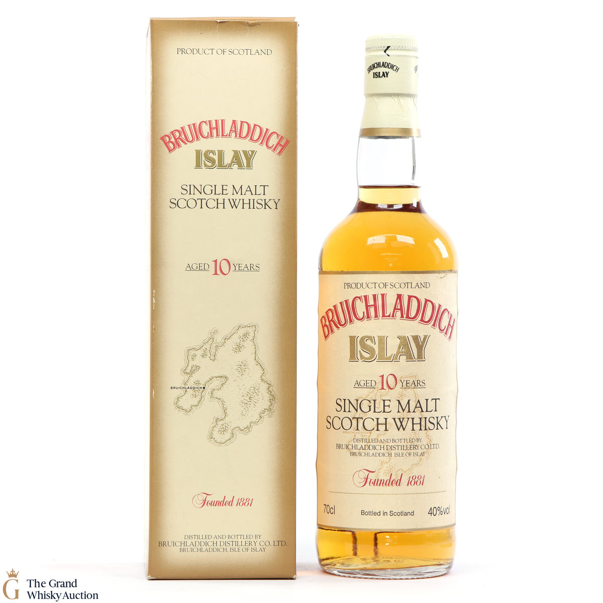 Bruichladdich - 10 Year Old (1980s)