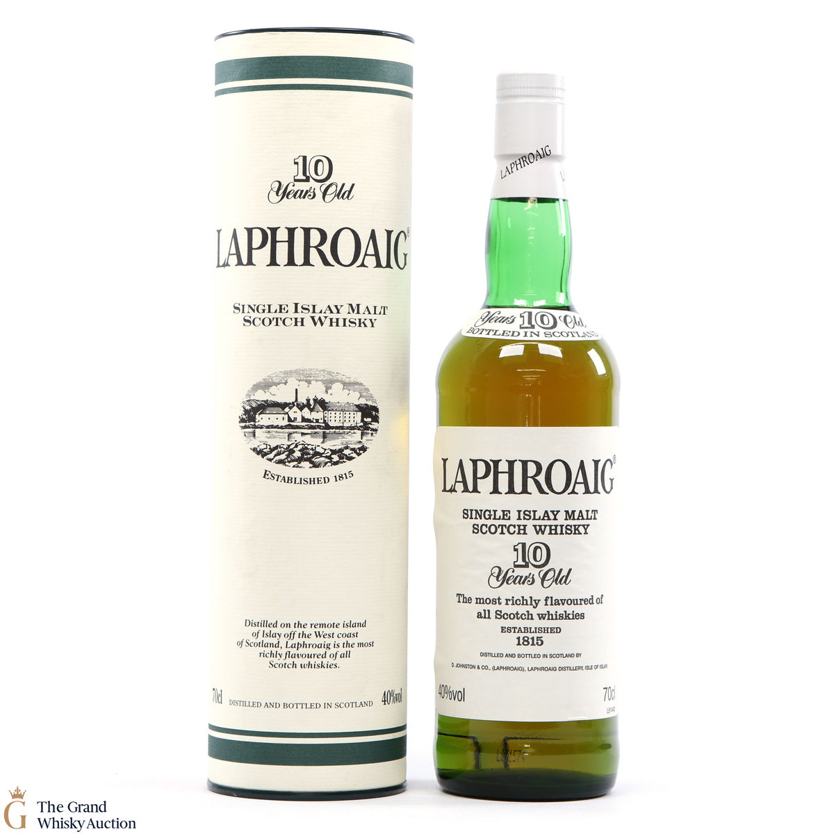 Laphroaig - 10 Year Old - Pre Royal Warrant 