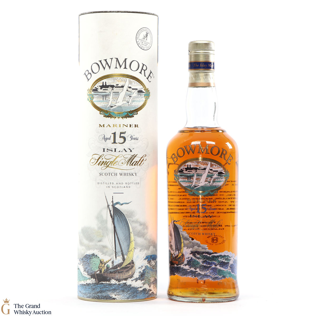 Bowmore - 15 Year Old Mariner Screen Print 1990s