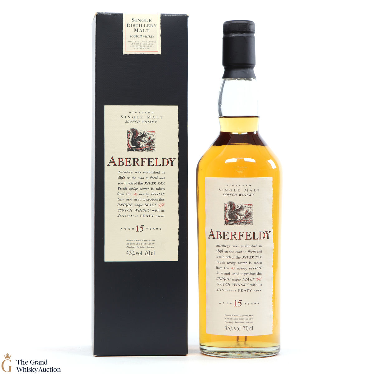 Aberfeldy - 15 Year Old Flora and Fauna (1990s)