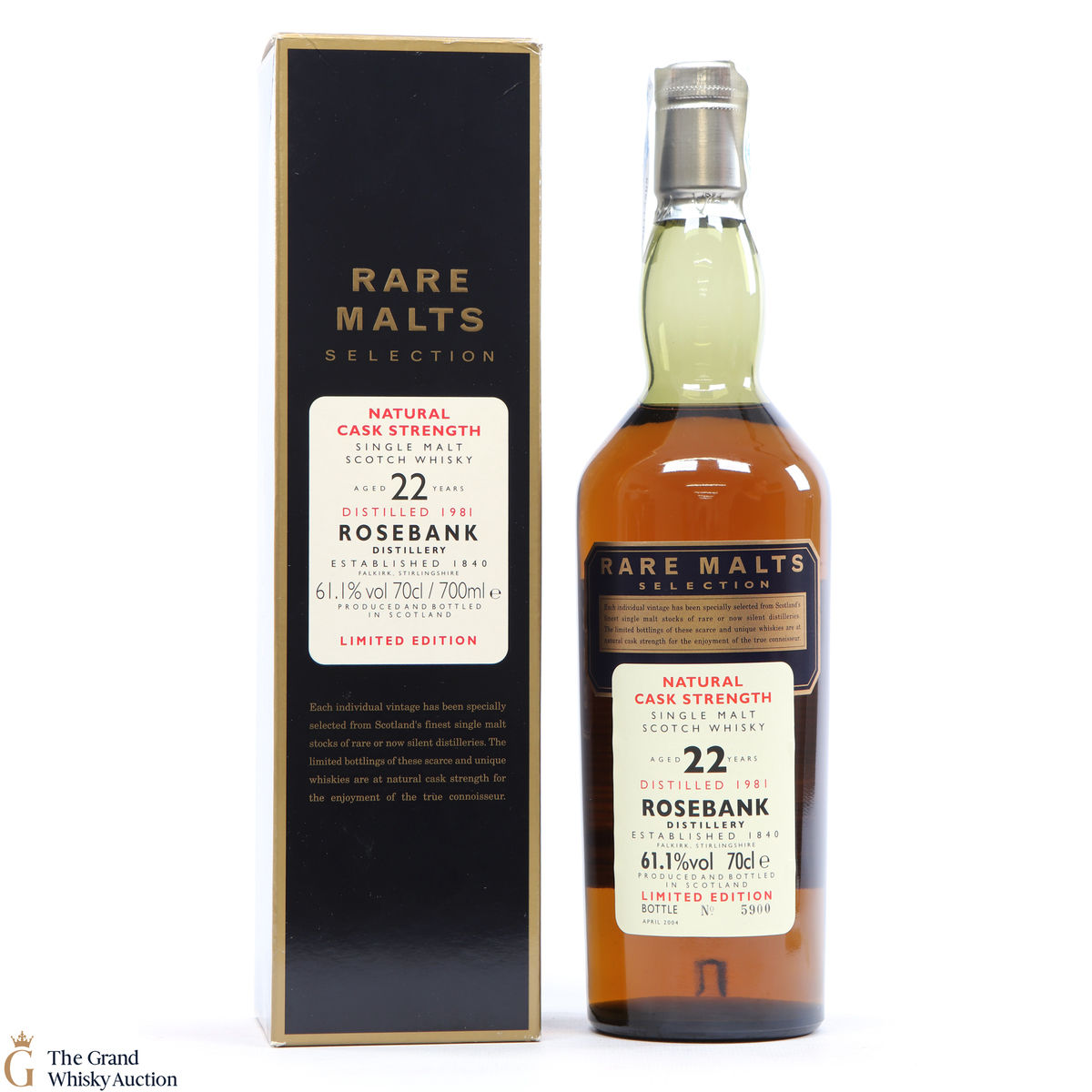Rosebank - 22 Year Old - 1981 Rare Malts (61.1%)