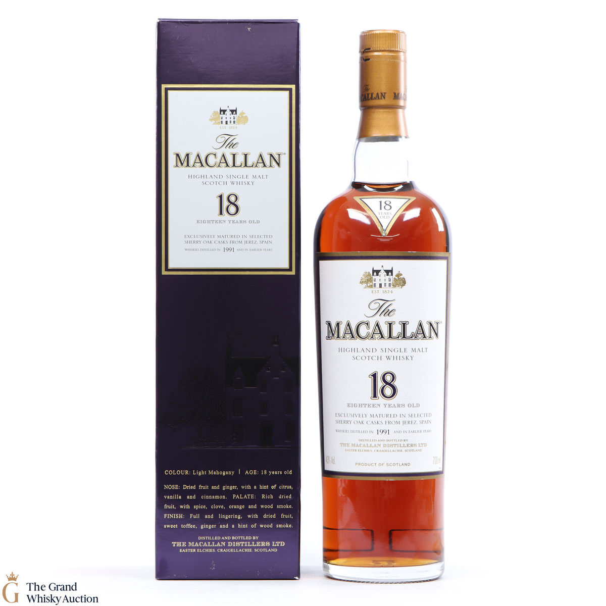 Macallan - 18 Year Old - 1991