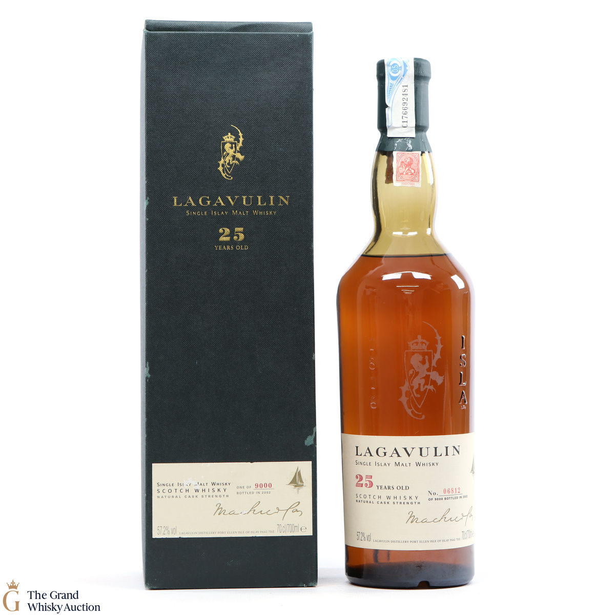 Lagavulin - 25 Year Old 2002 release Cask Strength 57.2%