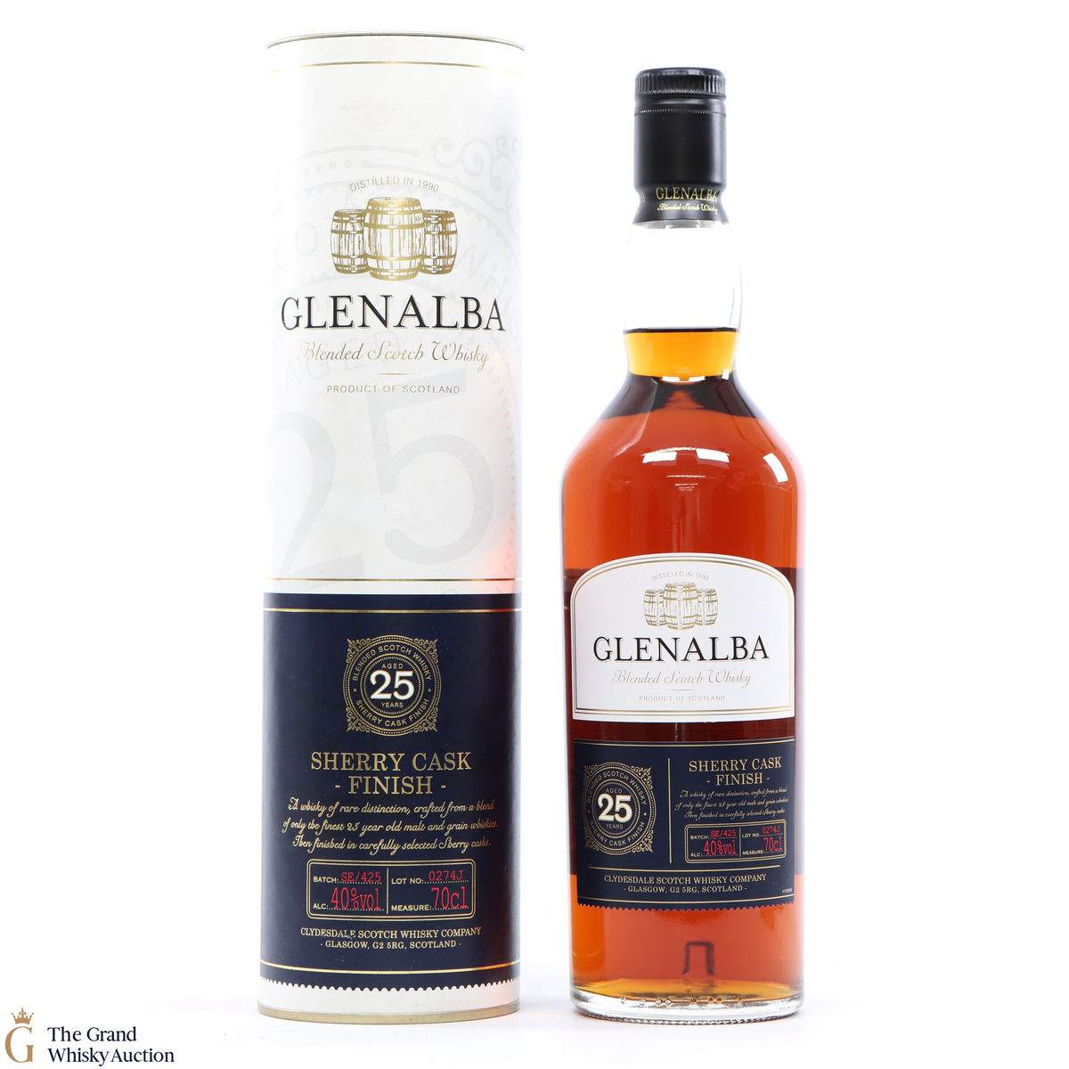 Glenalba - 25 Year Old Sherry Cask Finish