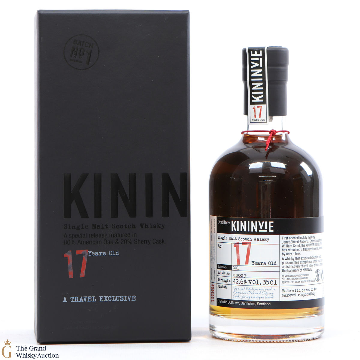 Kininvie - 17 Year Old Batch #001 35cl