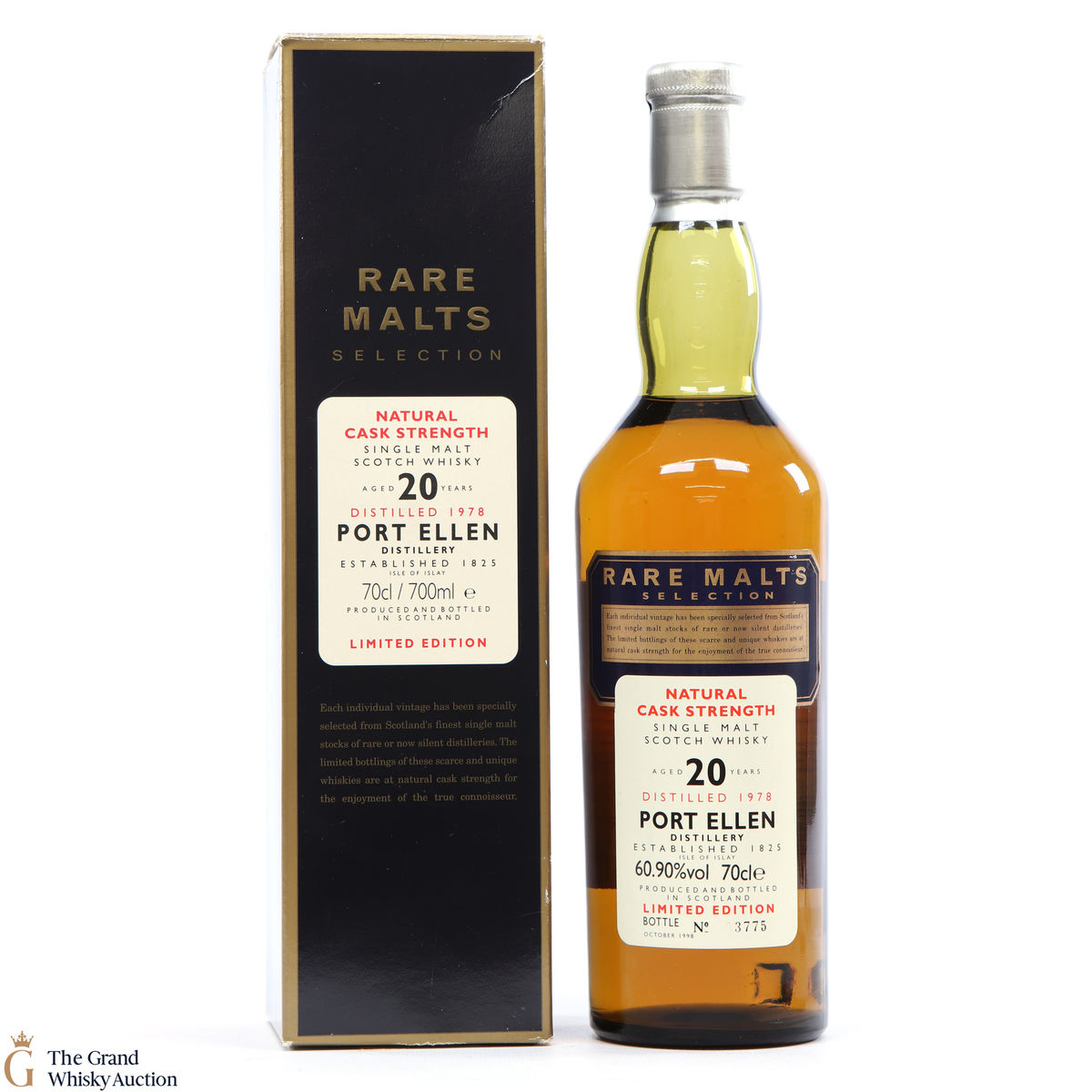 Port Ellen - 20 Year Old - 1978 Rare Malt 60.90%