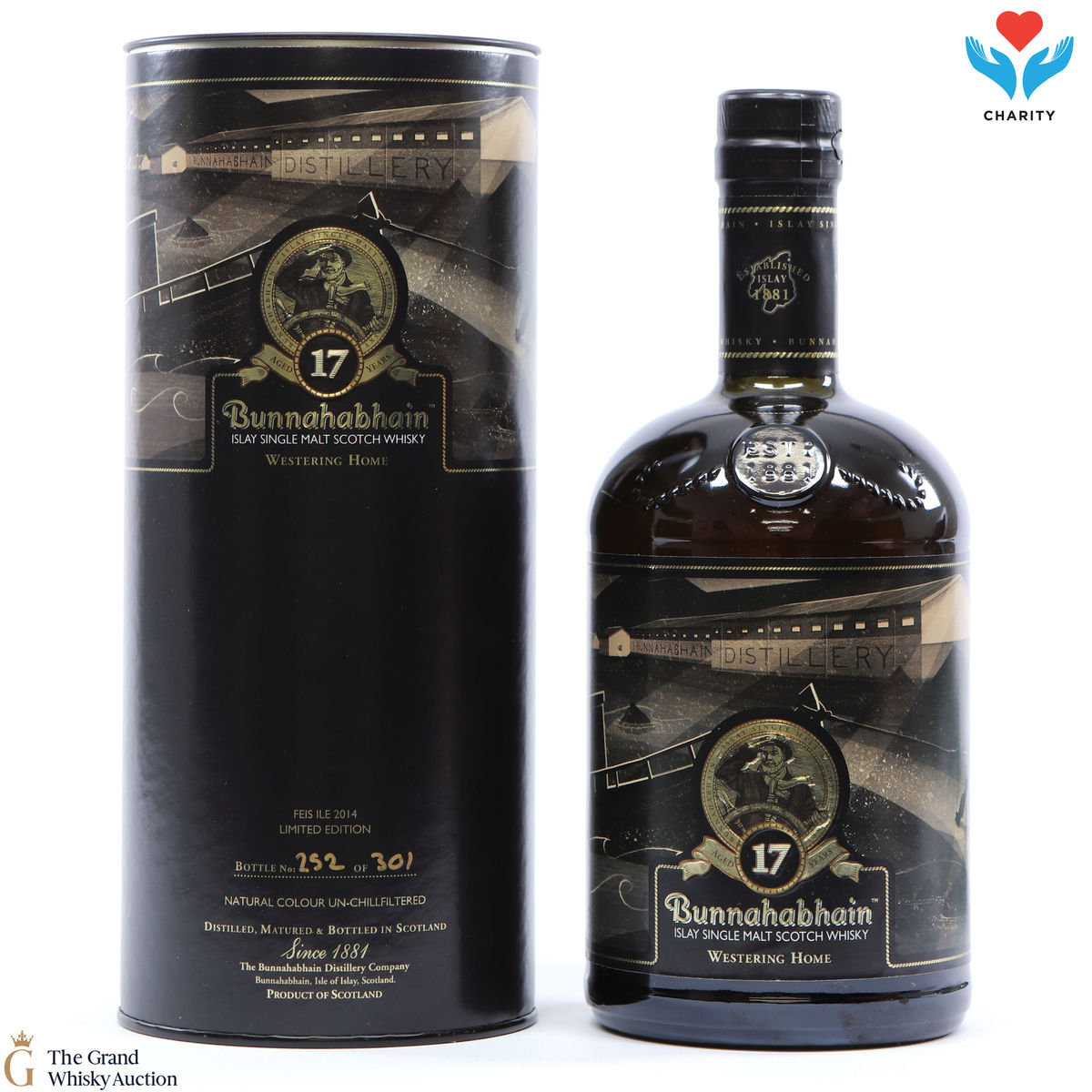 Bunnahabhain - 17 Year Old 1996 Westering Home Fèis Ìle 2014 (Charity Lot)