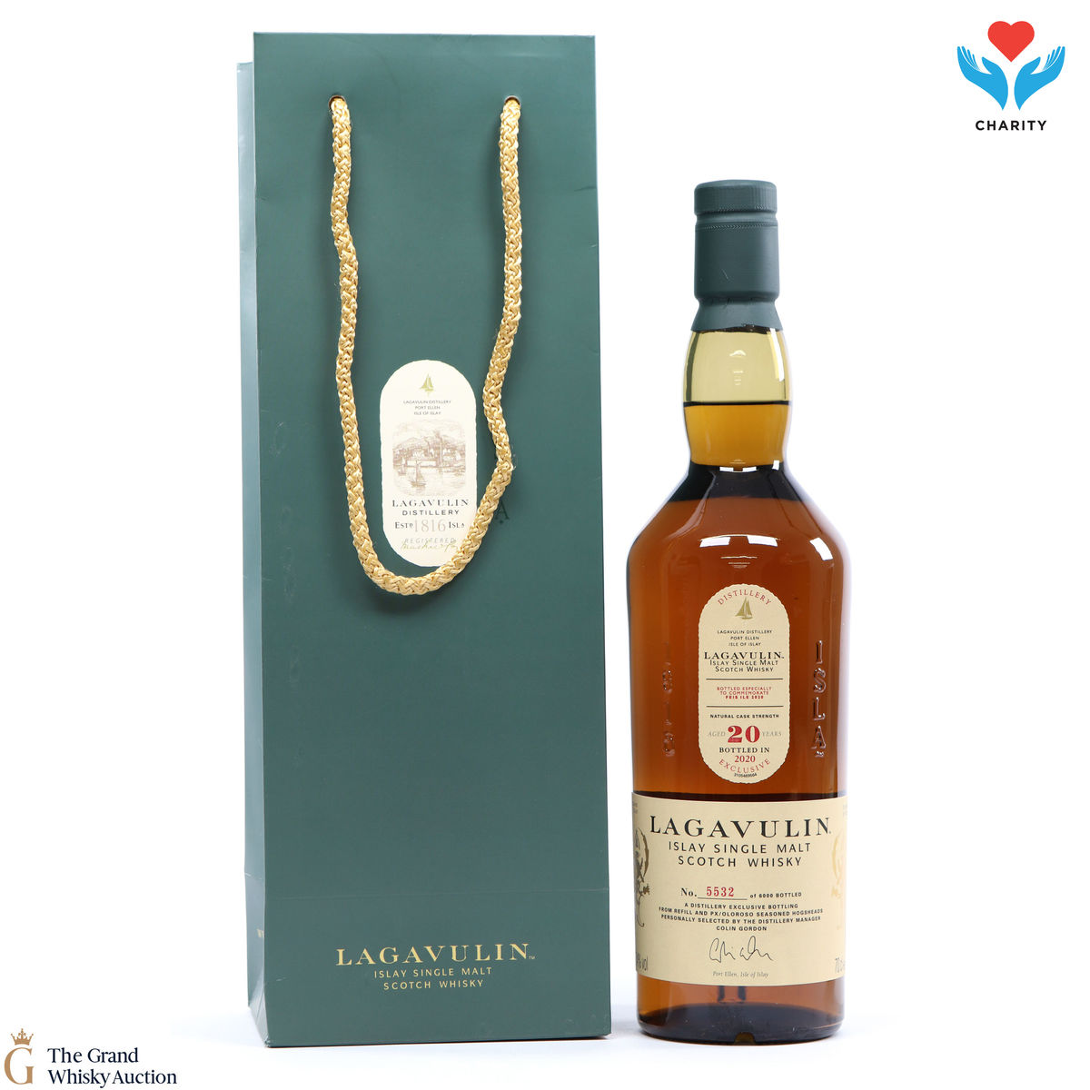 Lagavulin - 20 Year Old - Fèis Ìle 2020 (Charity Lot)