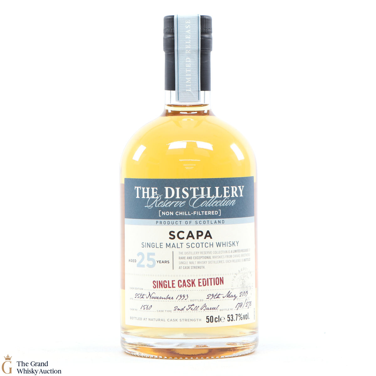 Scapa -25 Year Old 1993 - Single Cask #1560