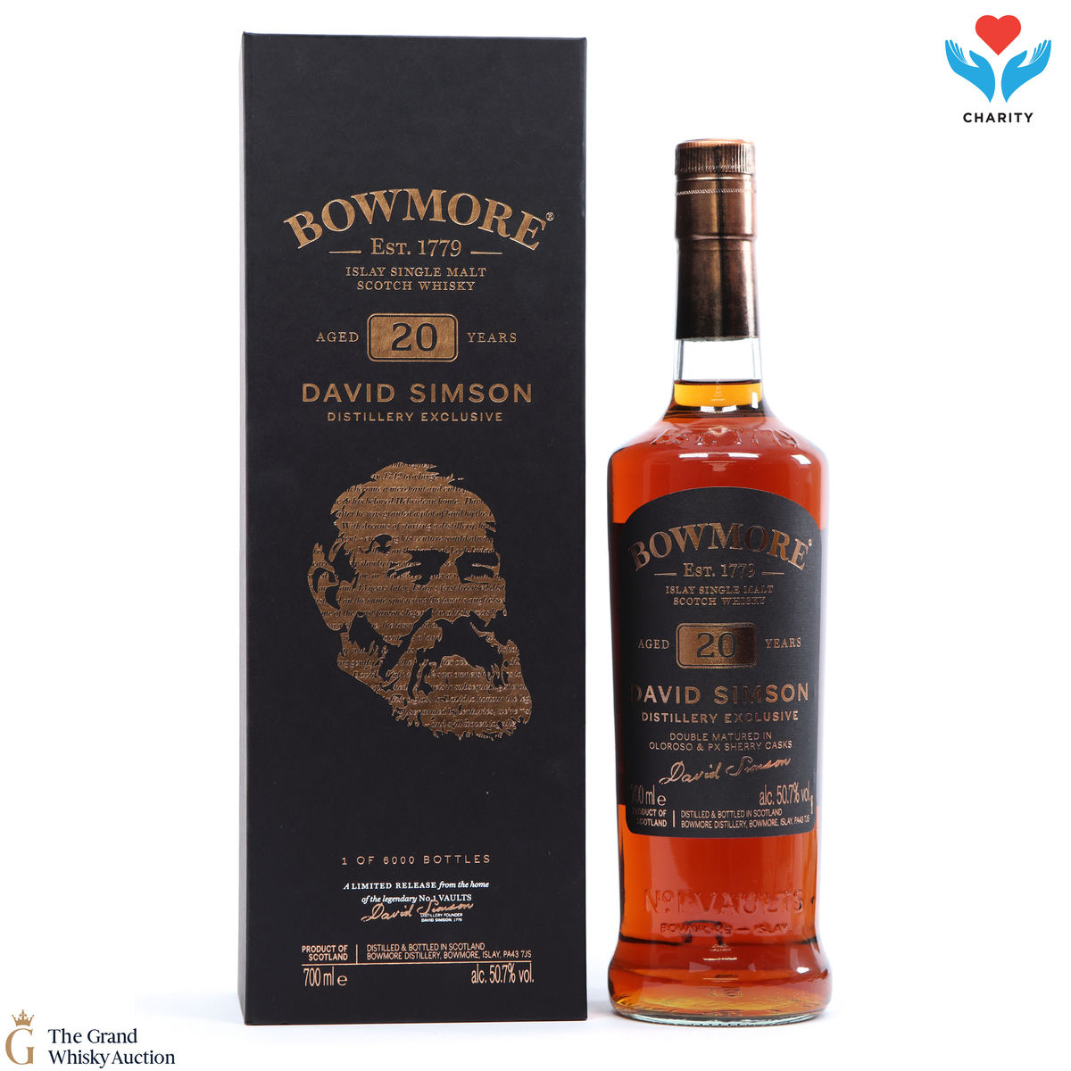 Bowmore - 20 Year Old David Simson Distillery Exclusive 2020 (Charity Lot)