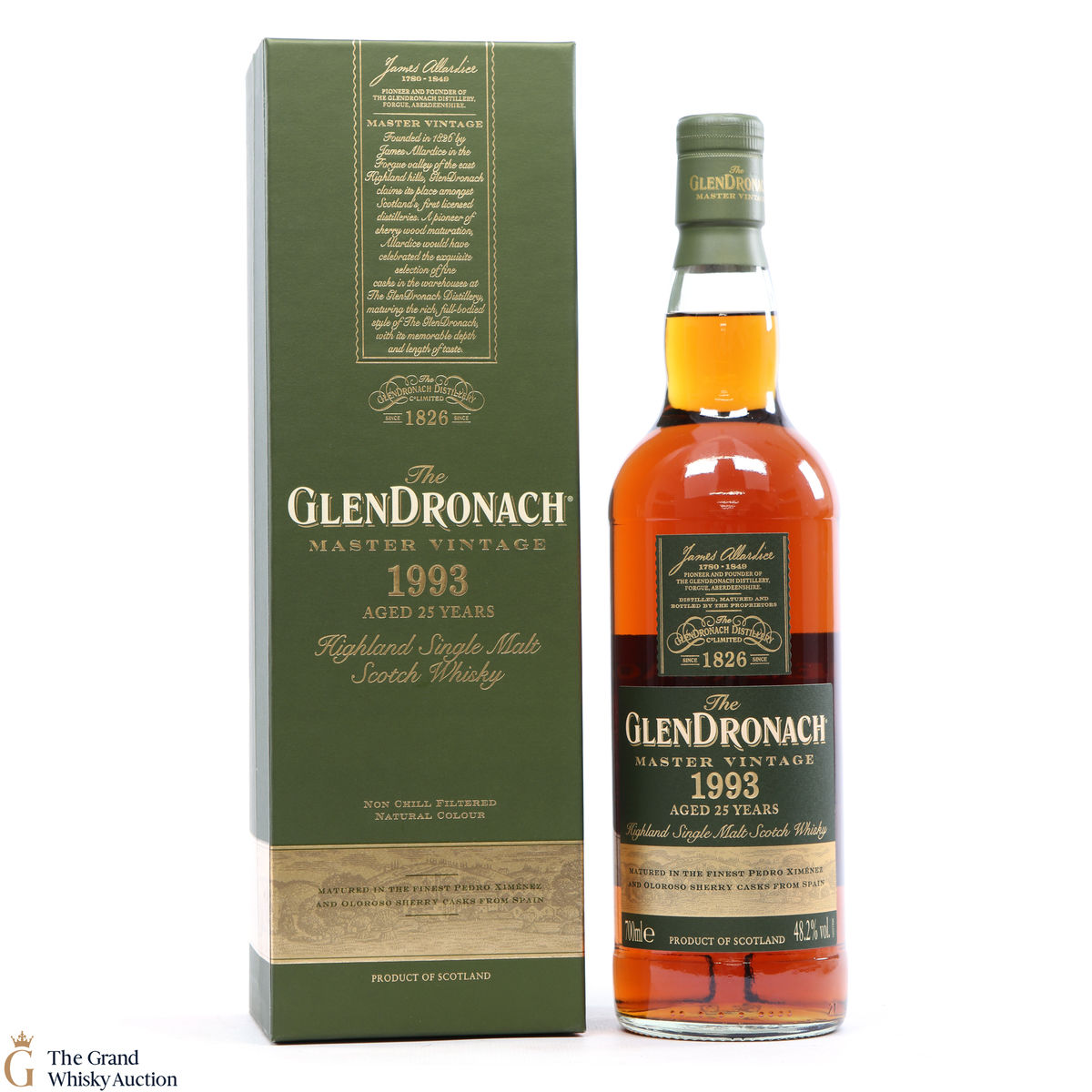 Glendronach - 25 Year Old - (1993) Master Vintage 