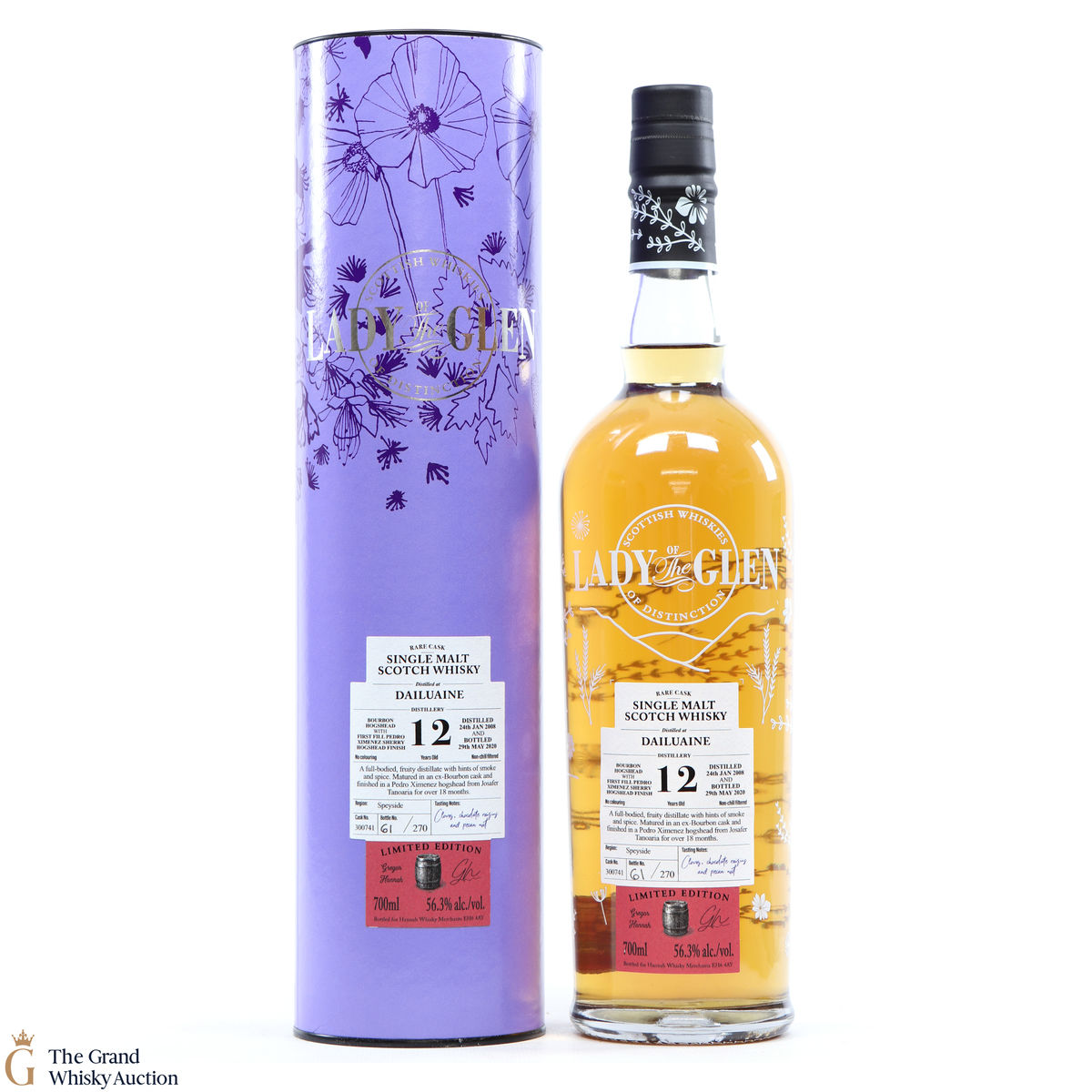 Dailuaine - 12 Year Old 2008 - Lady of the Glen