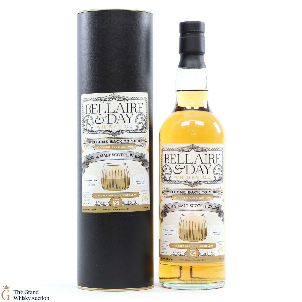 Bellaire & Day Whisky Co - 24 Year Old 1995 #13511 -  Kiddush Club