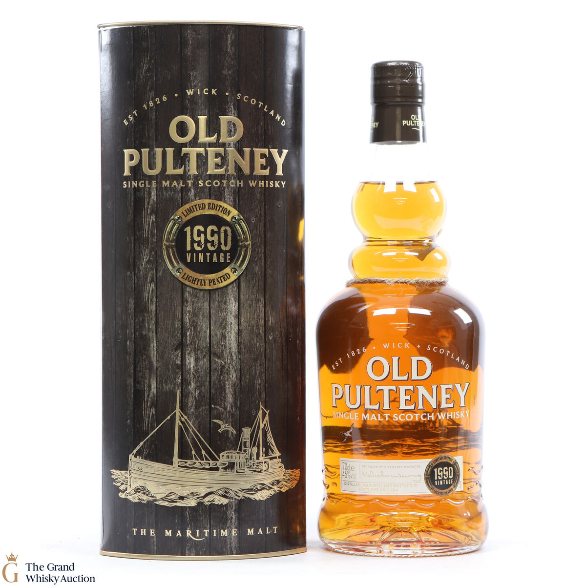 Old Pulteney - 1990 Vintage Lightly Peated