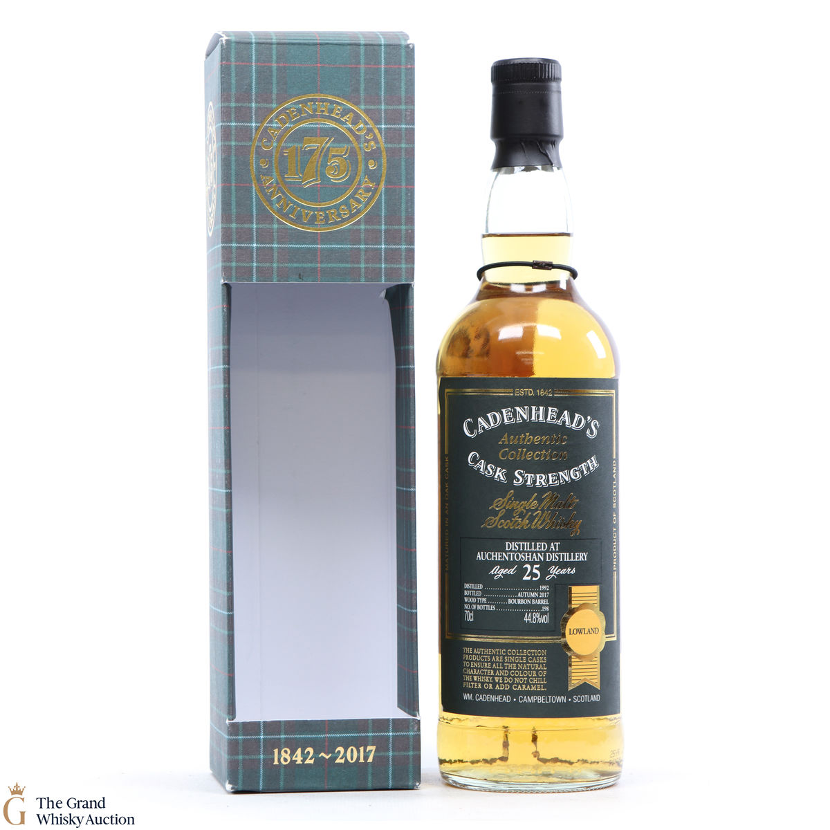 Auchentoashan - 25 Year Old Cadenheads 1992 #