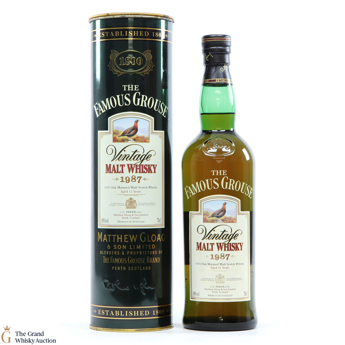 Famous Grouse - 12 Year Old 1987 Vintage