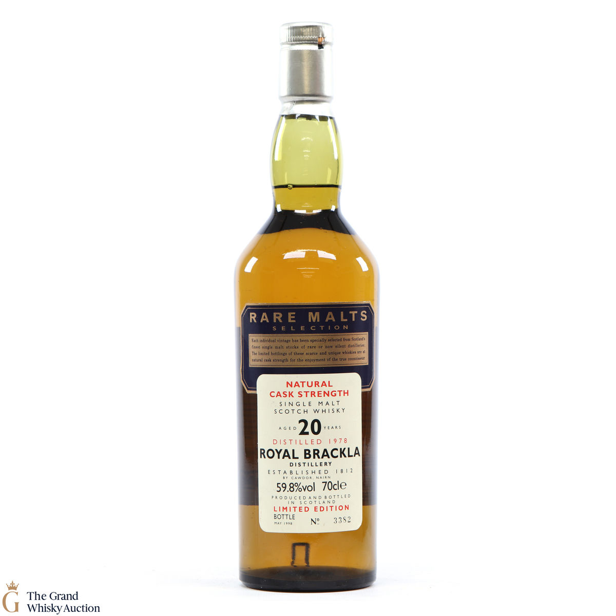 Royal Brackla - 20 Year Old 1978 Rare Malts 59.8%