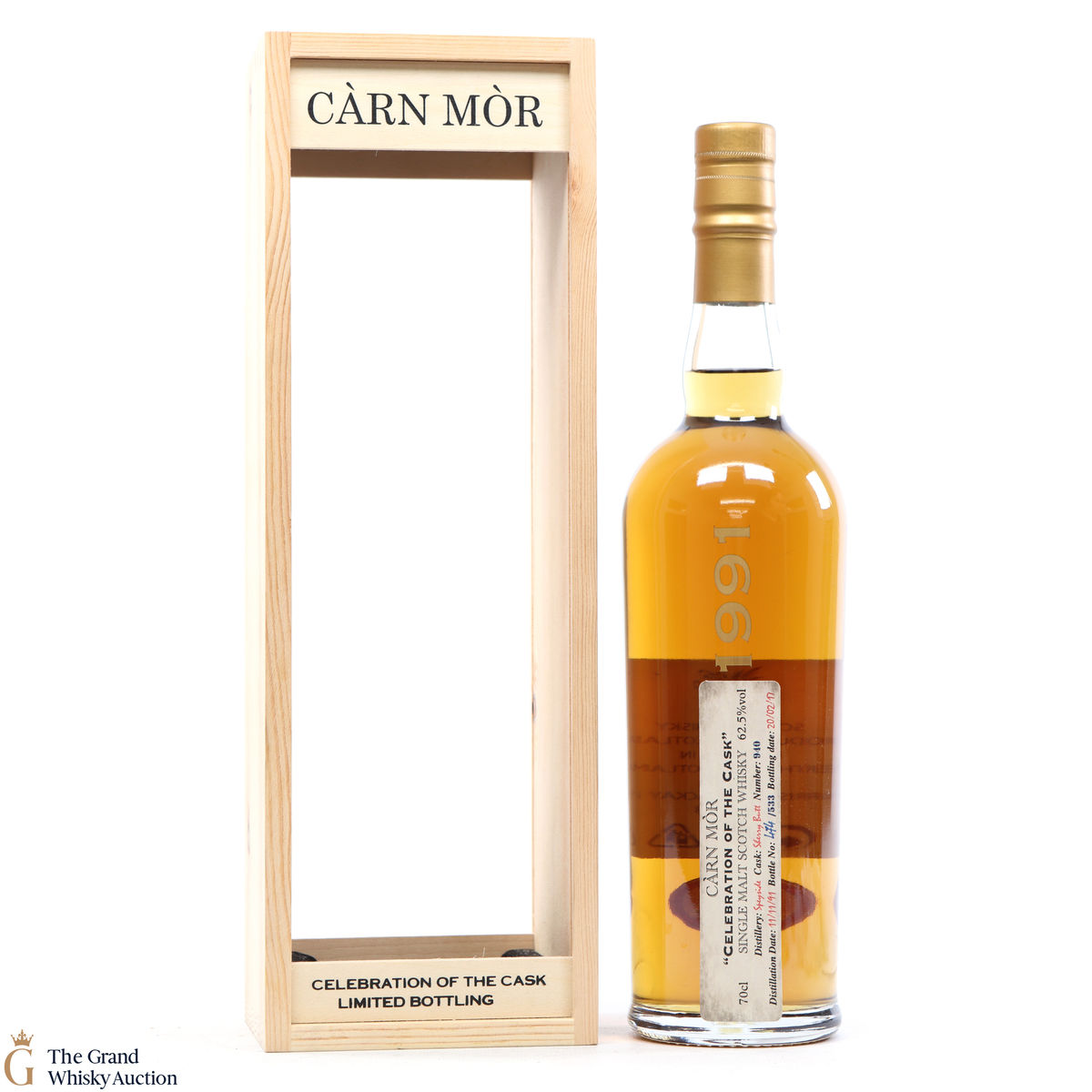 Speyside - 1991 Sherry Butt #940 2017 Càrn Mòr