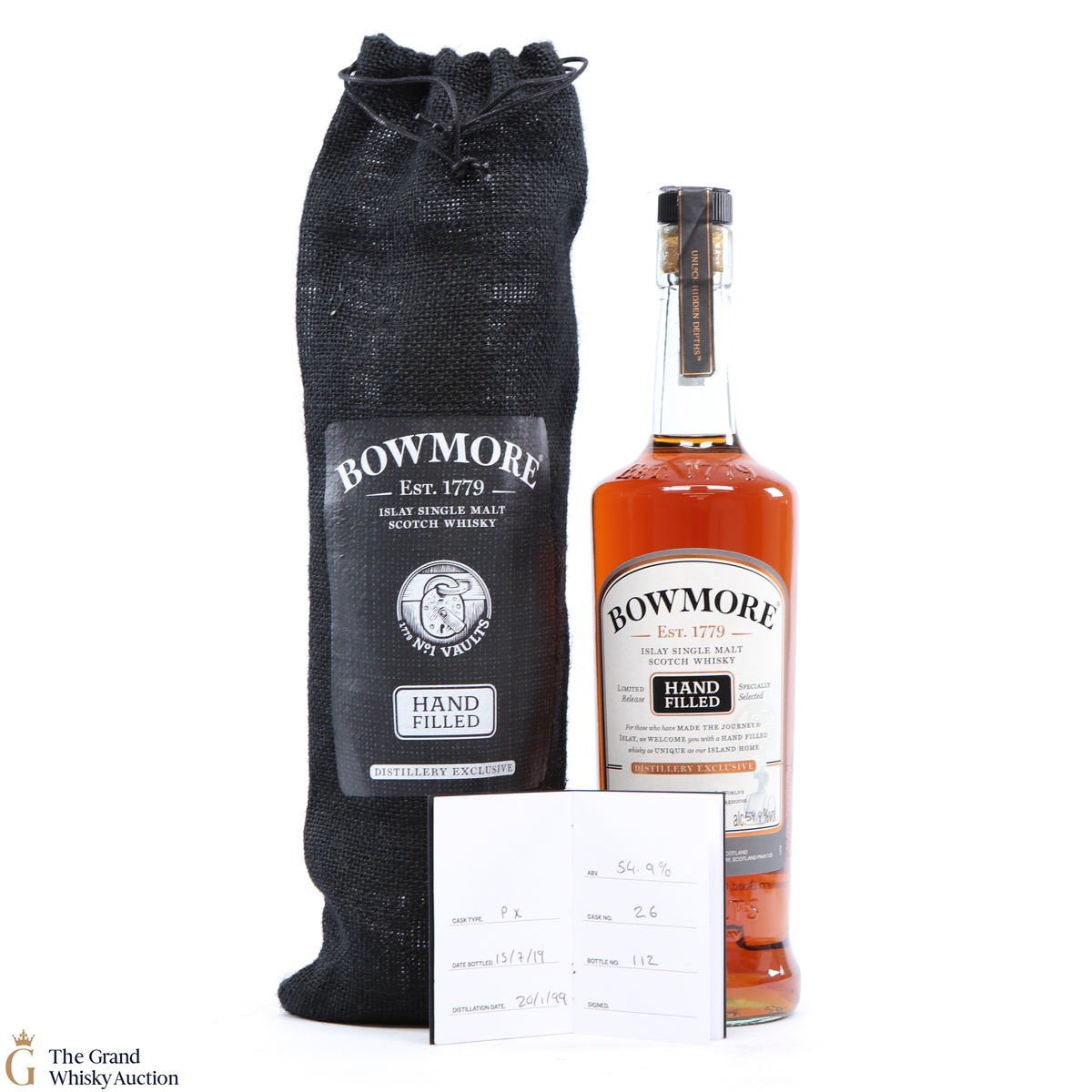 Bowmore - 20 Year Old - 2019 Hand Fill - PX Cask #26