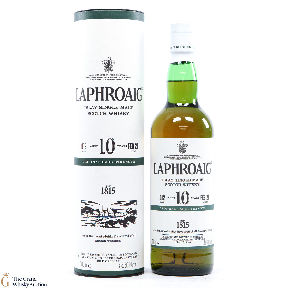 Laphroaig - 10 Year Old - Original Cask Strength Batch #012