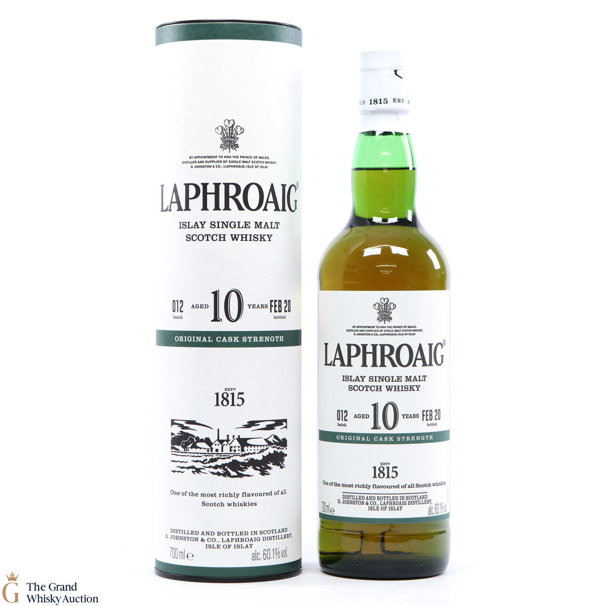 Laphroaig - 10 Year Old - Original Cask Strength Batch #012