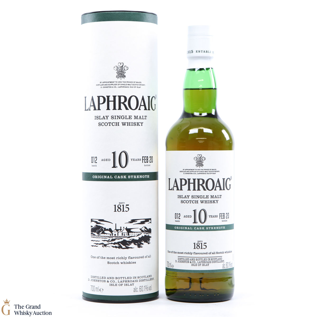 Laphroaig - 10 Year Old - Original Cask Strength Batch #012