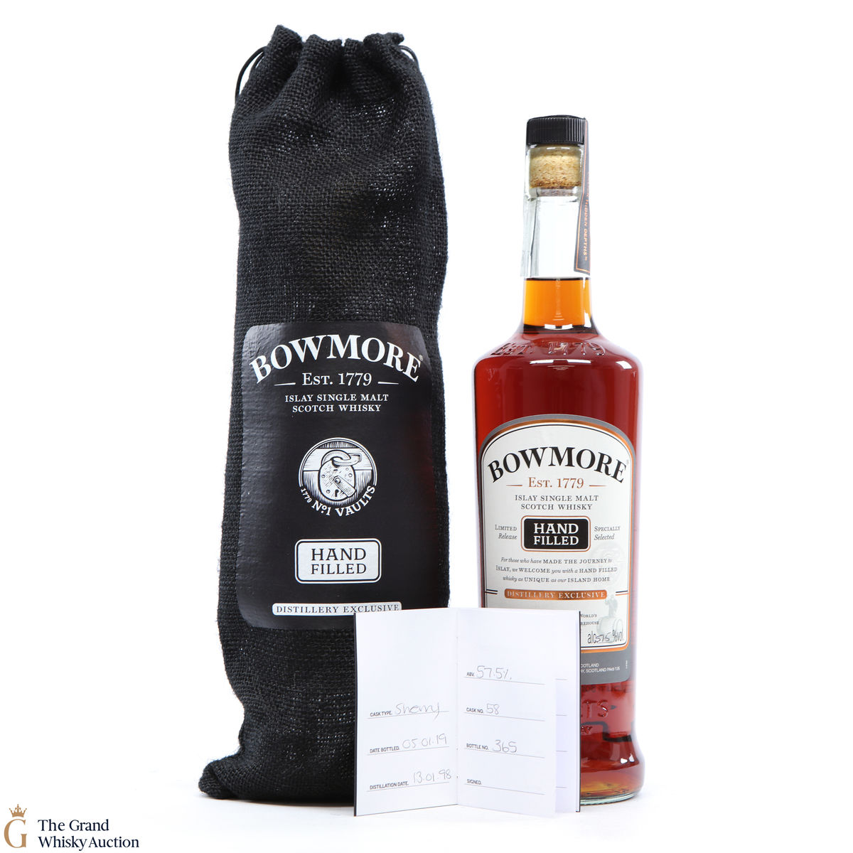 Bowmore - 21 Year Old 1998 - Hand Fill #58
