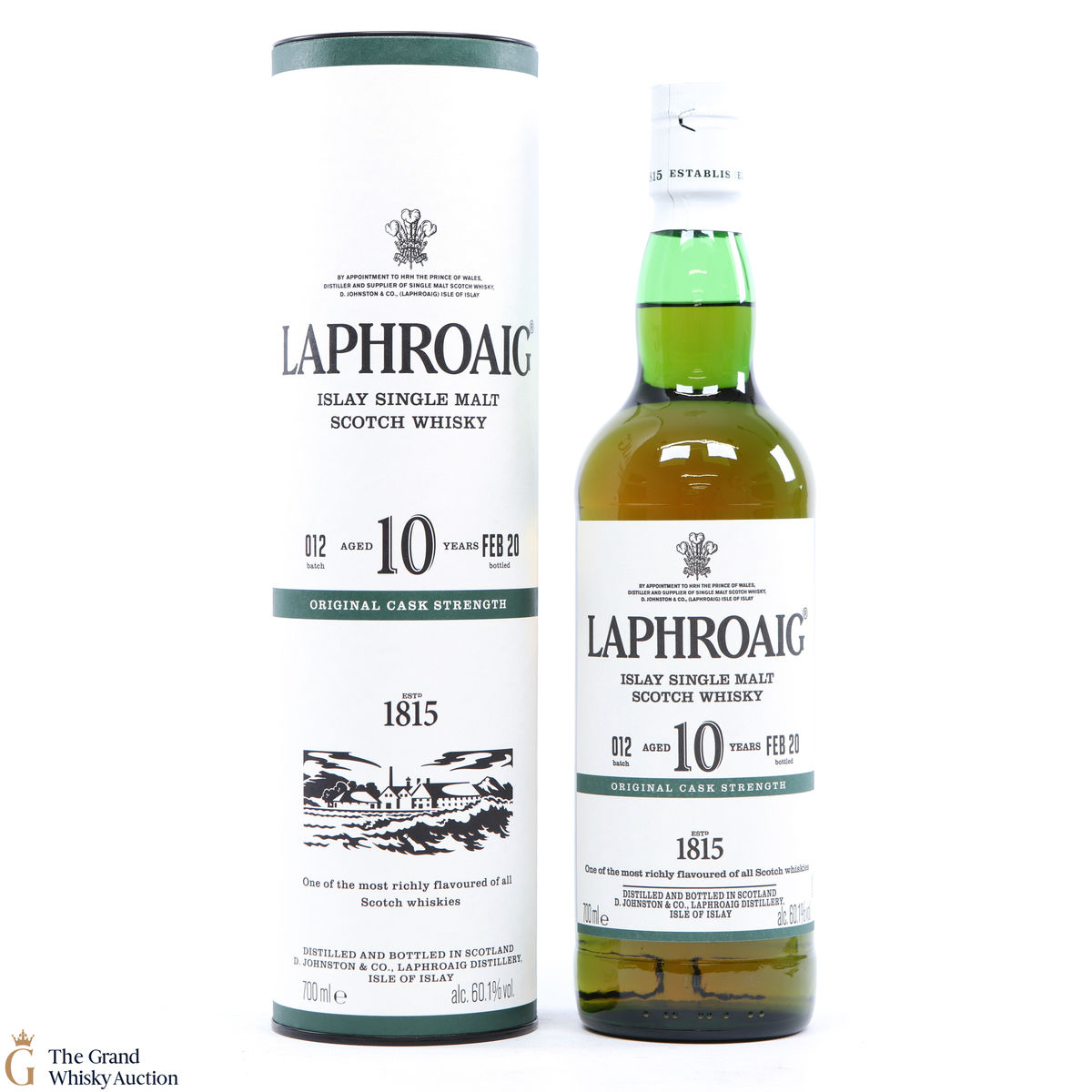 Laphroaig - 10 Year Old - Original Cask Strength Batch #012