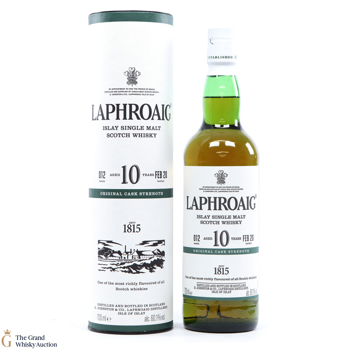 Laphroaig - 10 Year Old - Original Cask Strength Batch #012