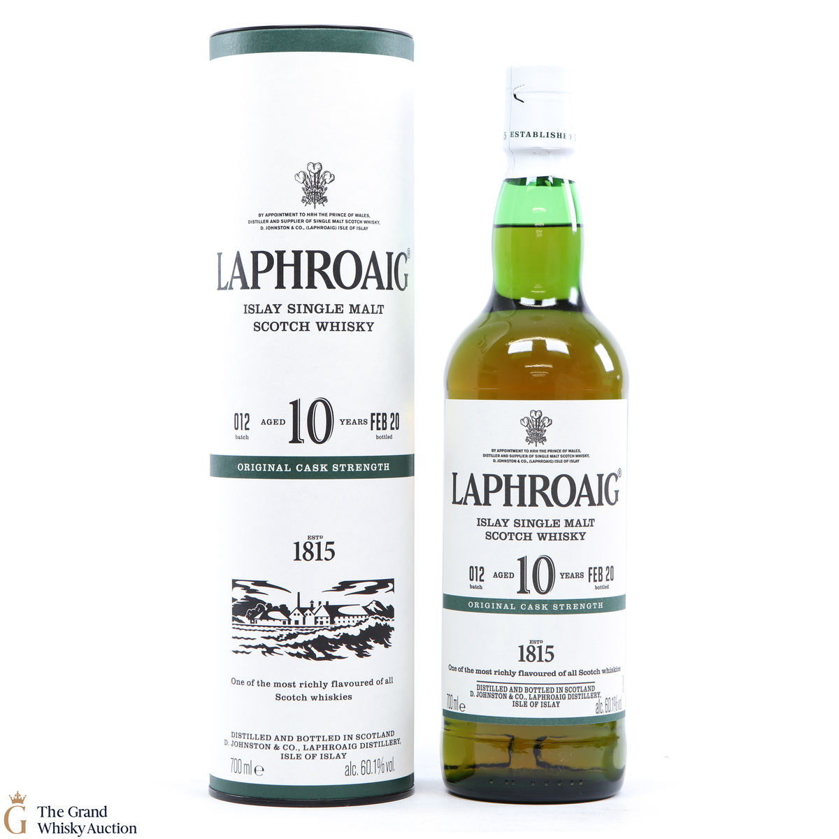 Laphroaig - 10 Year Old - Original Cask Strength Batch #012