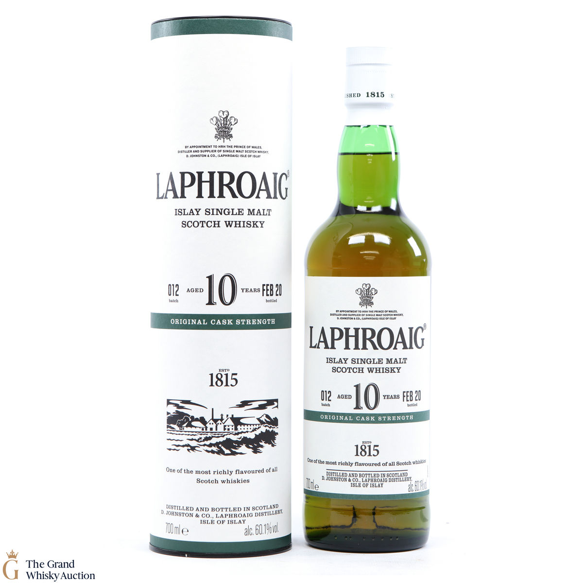 Laphroaig - 10 Year Old - Original Cask Strength Batch #012