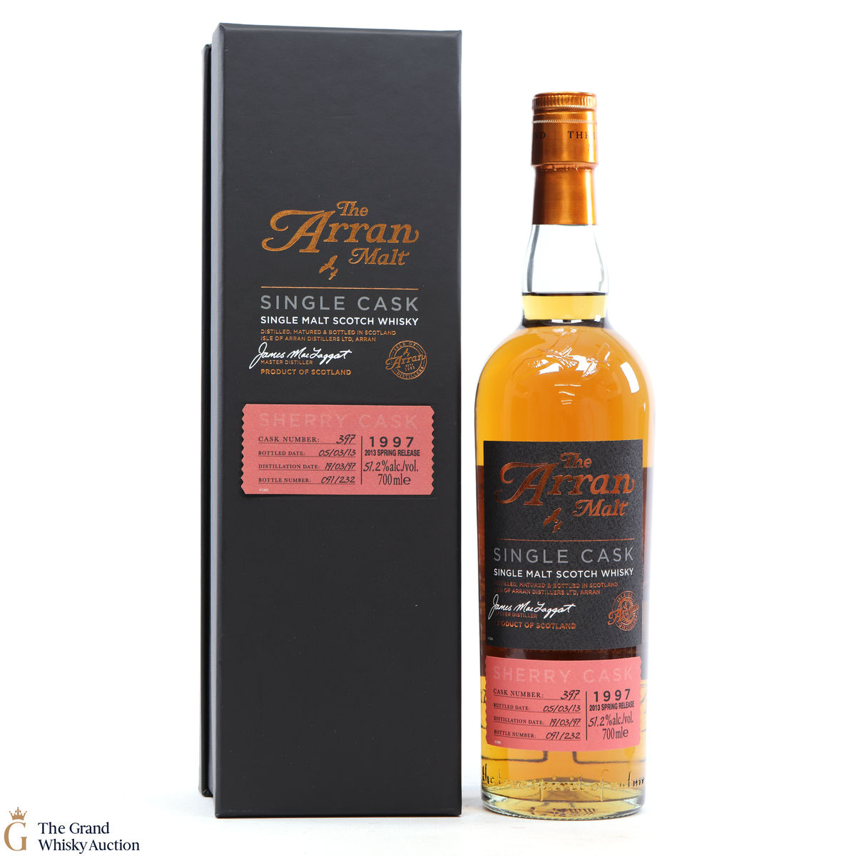 Arran - 1997 Single Sherry Cask #397 2013