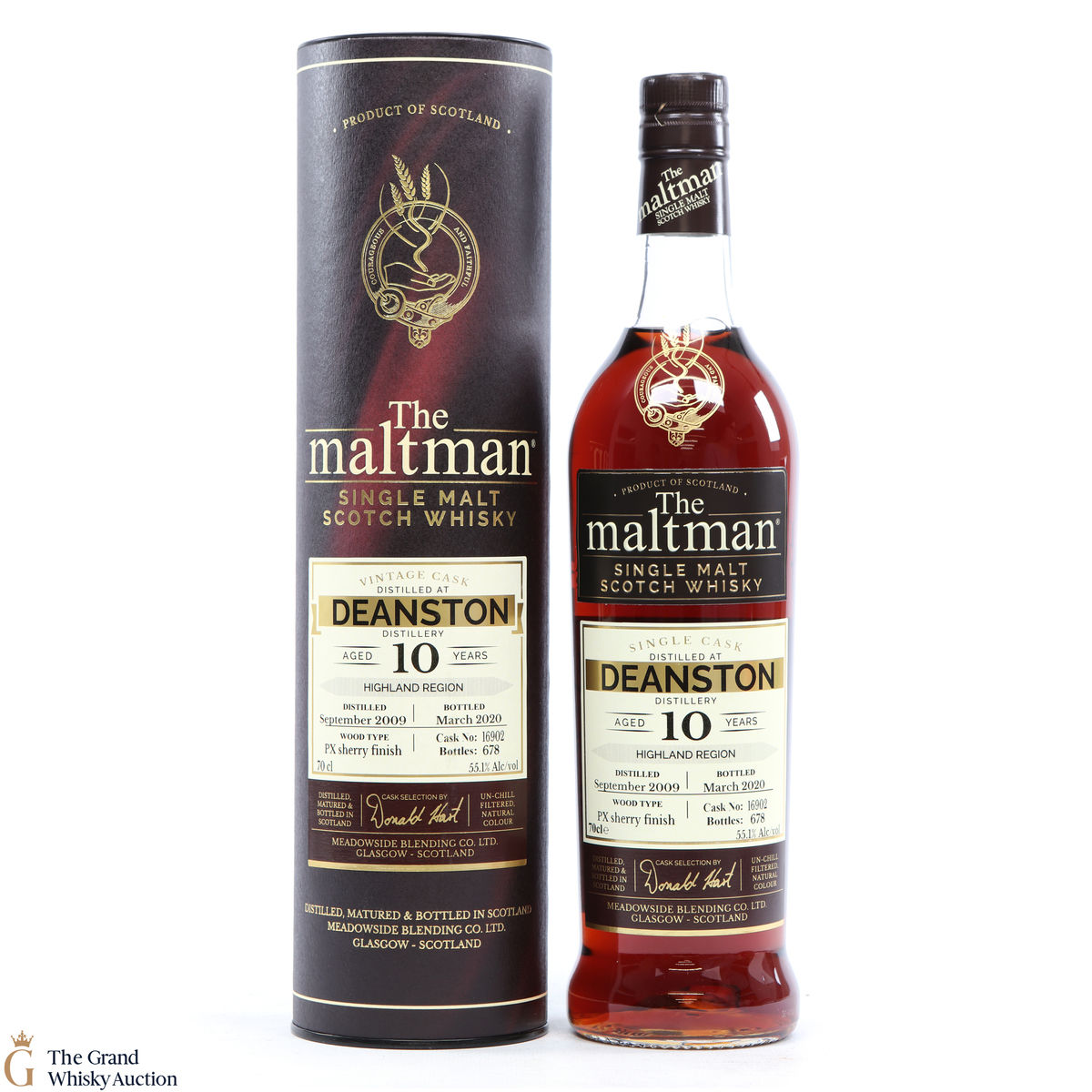 Deanston - 10 Year Old Single Cask #16902 - The Maltman
