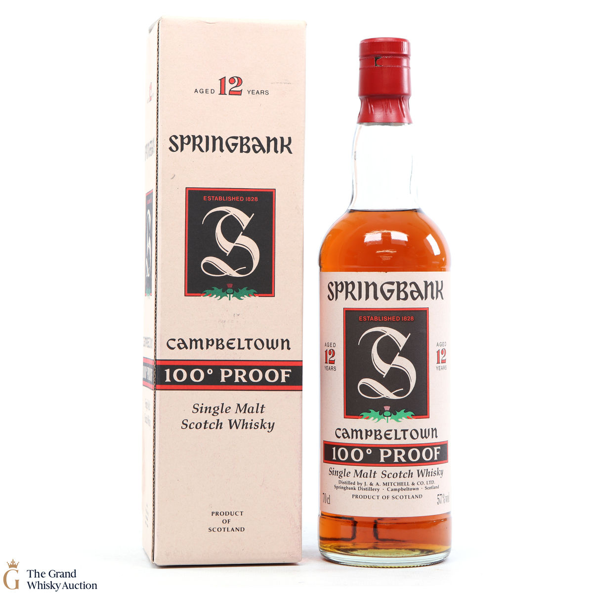 Springbank - 12 Year Old 100 Proof 57% Green Thistle