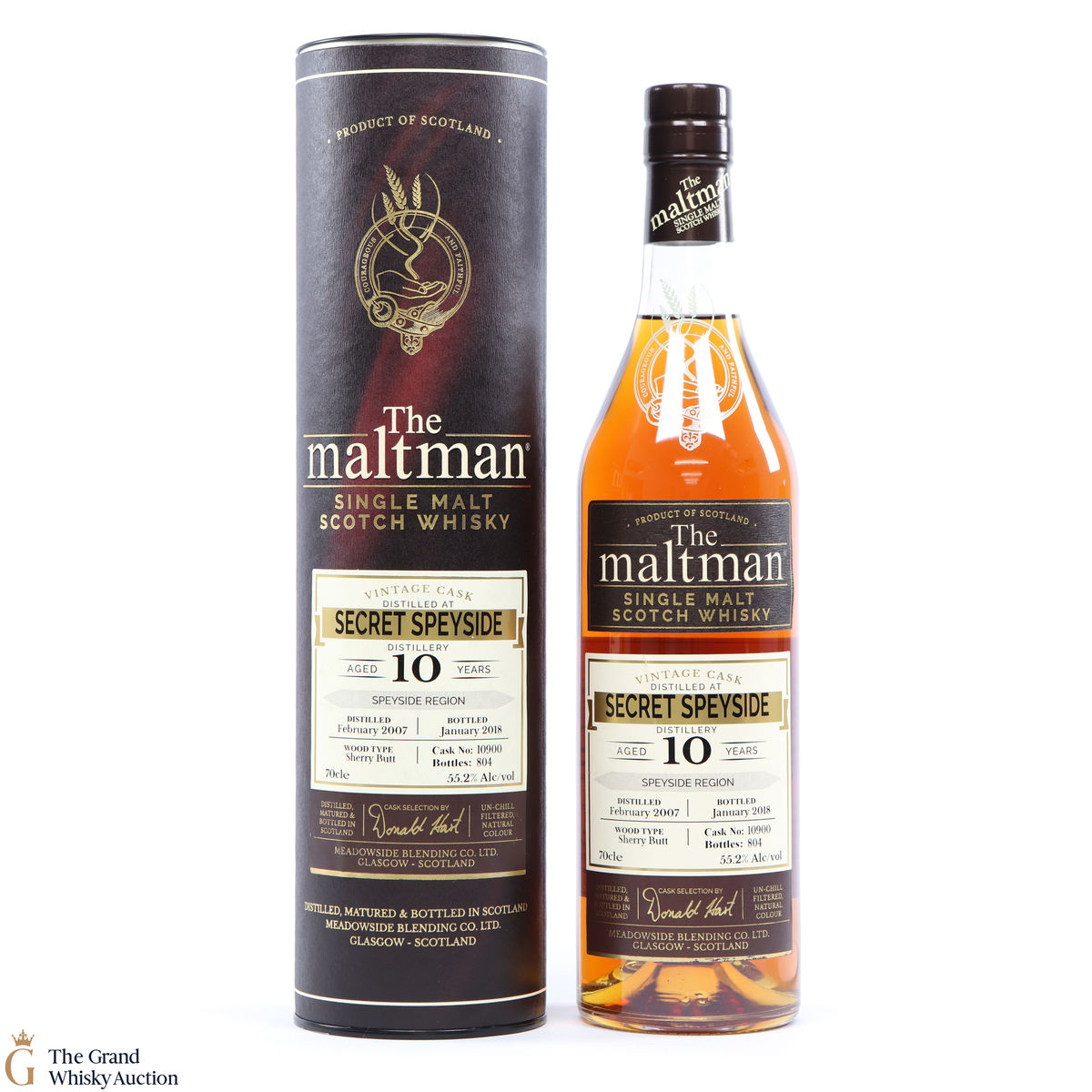 Speyside - 10 Year Old Single Cask #10900 - The Maltman