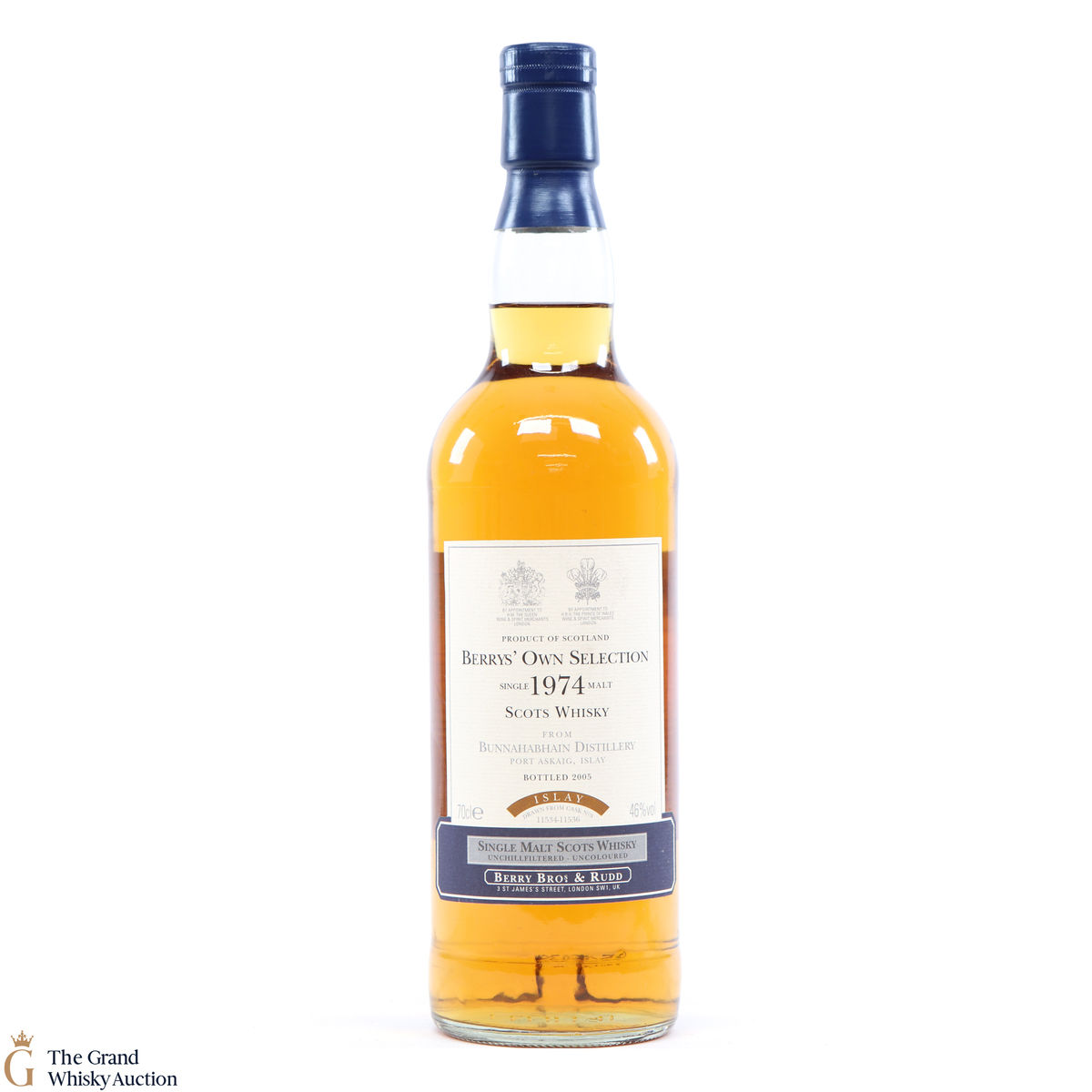 Bunnahabhain - 1974 Berry Bros #11534-11536 2005