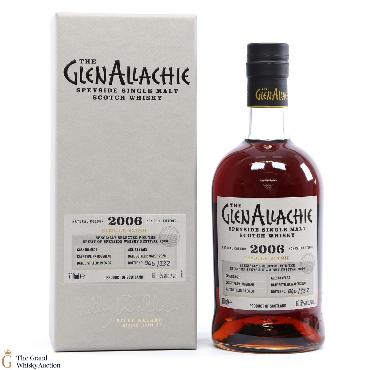Glenallachie - 13 Year Old 2006 Single Cask #6601 - Spirit of Speyside 2020