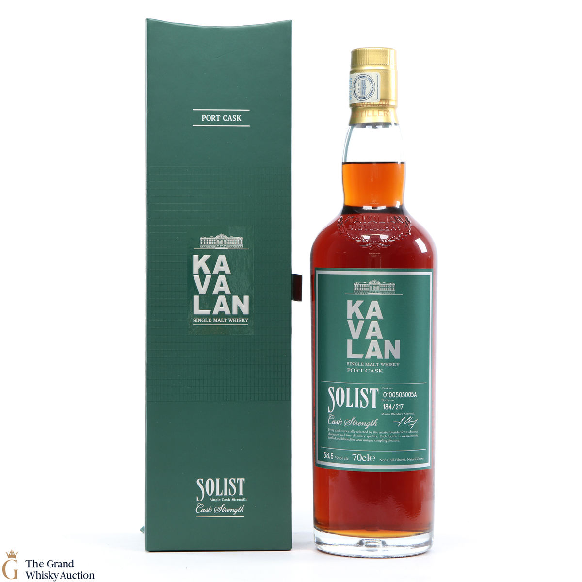 Kavalan - Solist - Port Cask (Cask Strength 58.6%)
