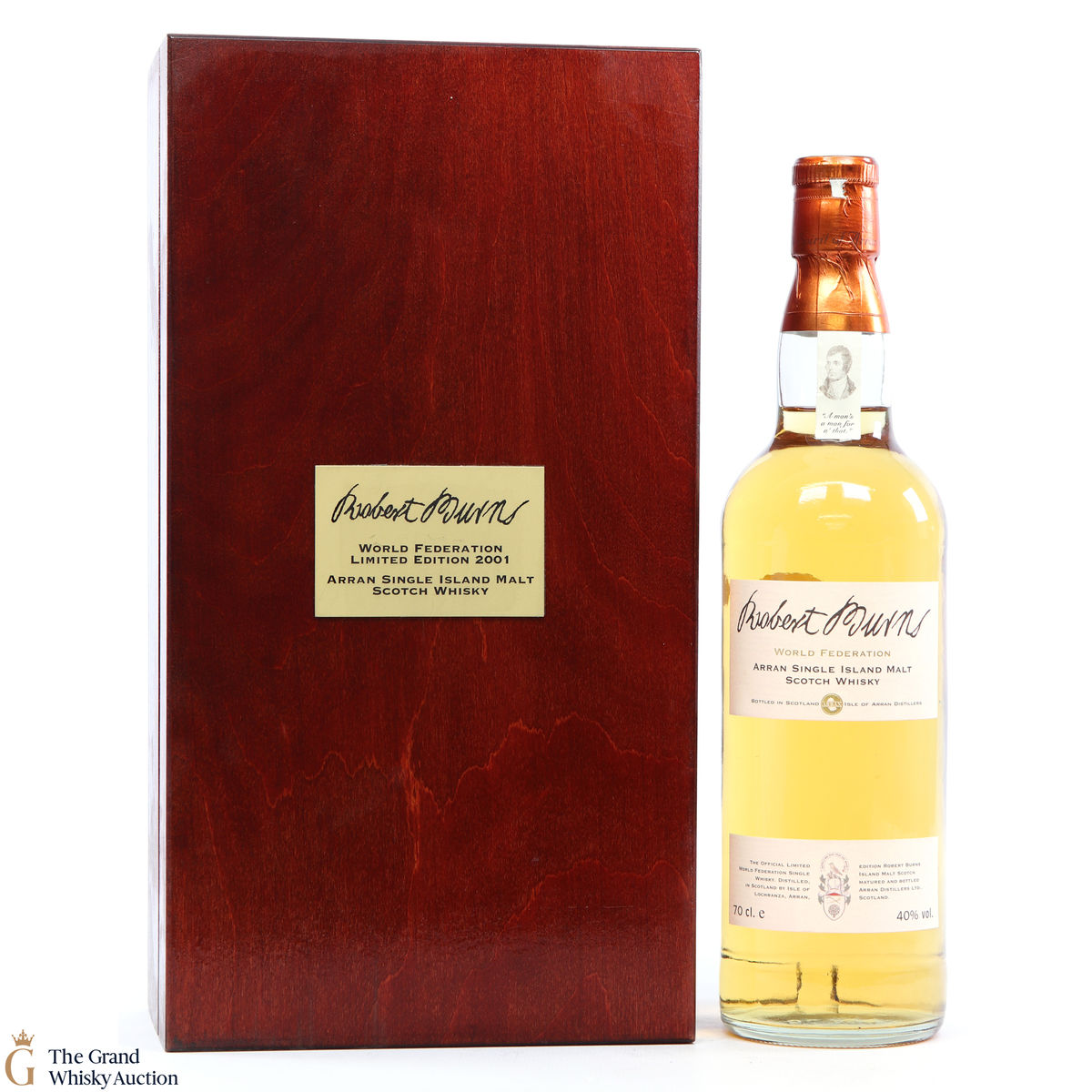 Arran - Robert Burns - World Federation - Limited Edition 2001