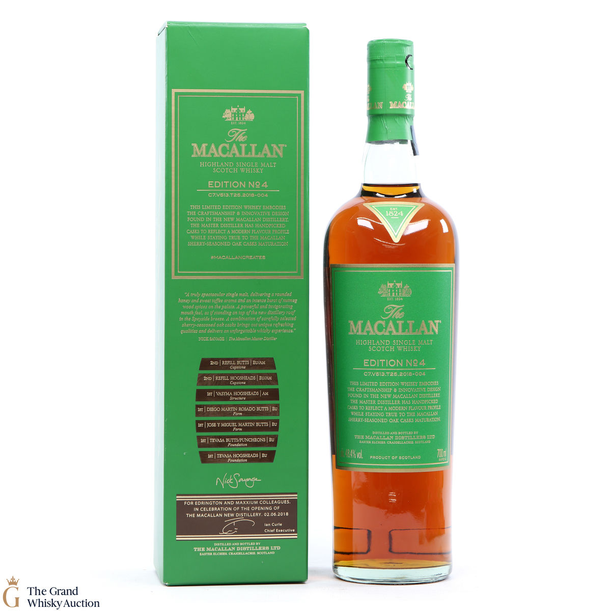 Macallan - Edition No. 4 - 2018 - Edrington & Maxxium Staff