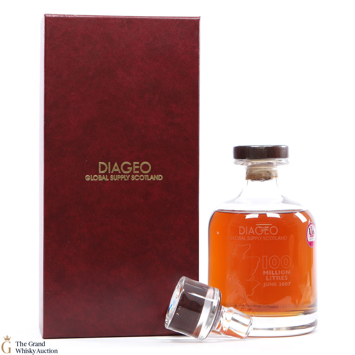 Diageo - 100 Million Litres Decanter